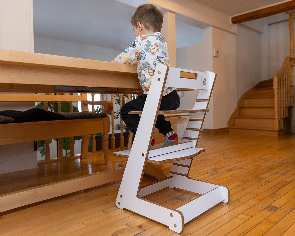 Chaise évolutive en bois pour enfants -Le Mini Evolue