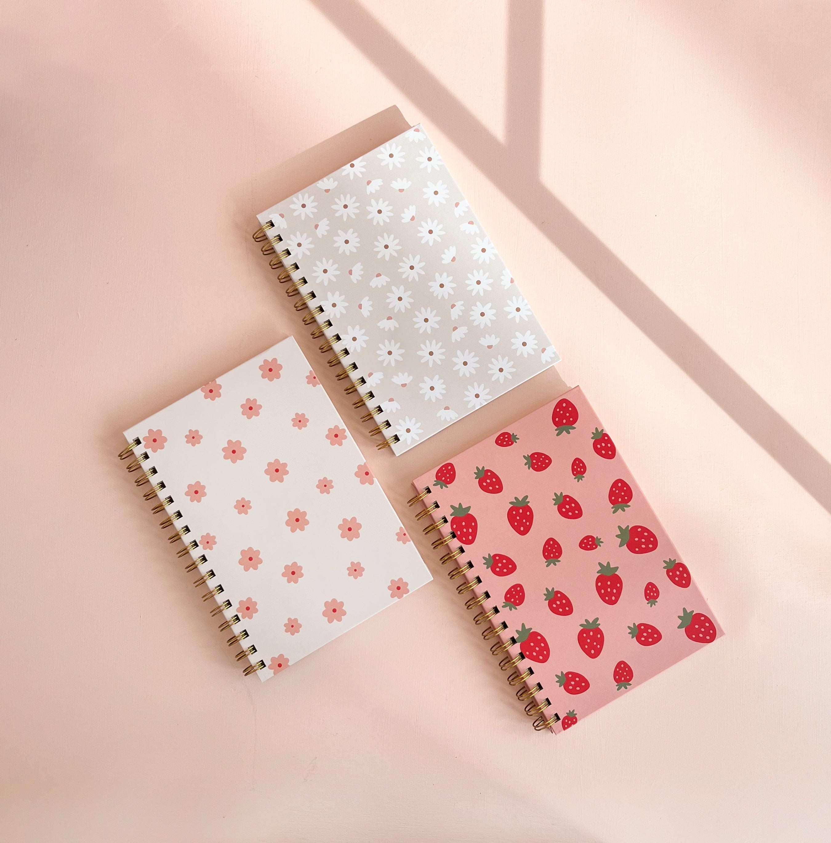 Cahier de notes "Daisy rose"