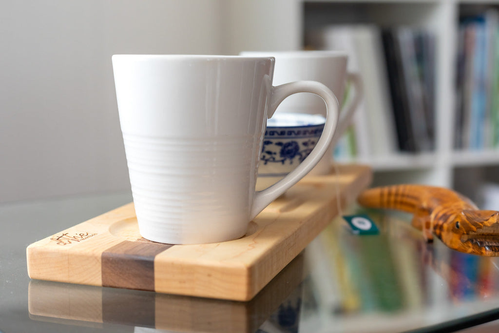 Planche de service pour le thé