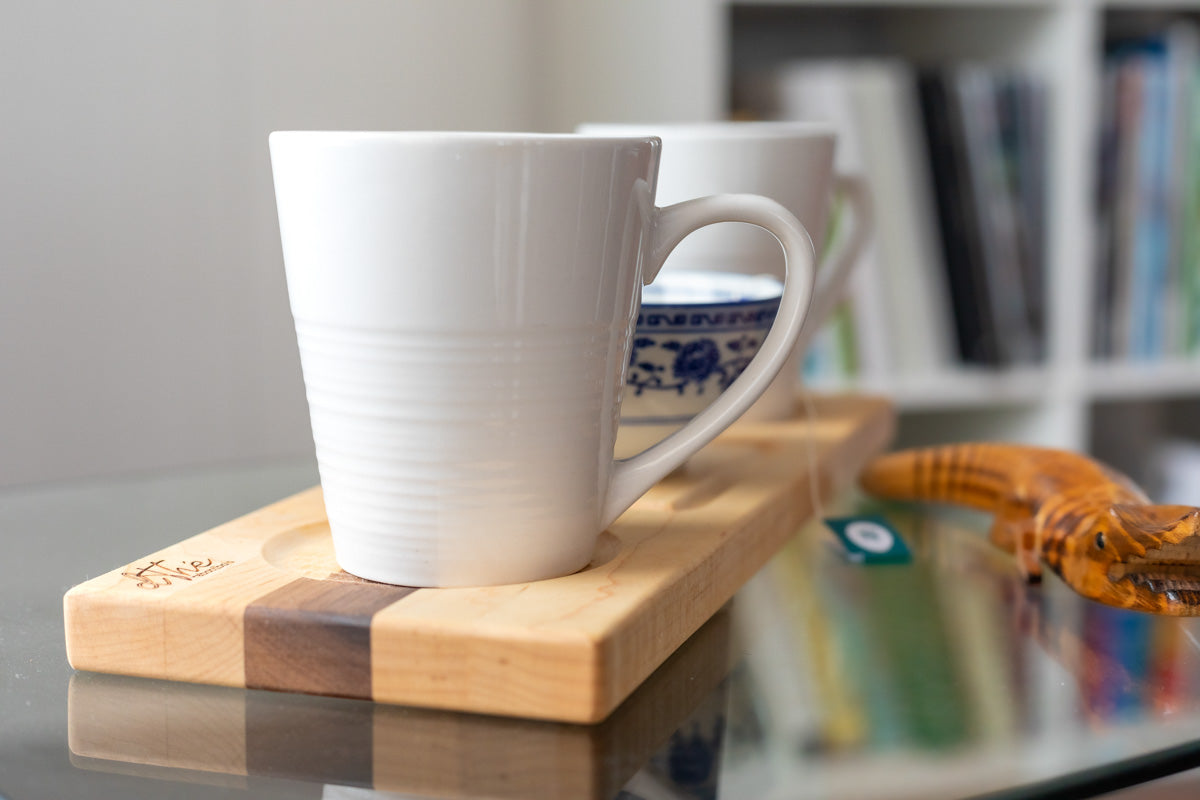 Planche de service pour le thé