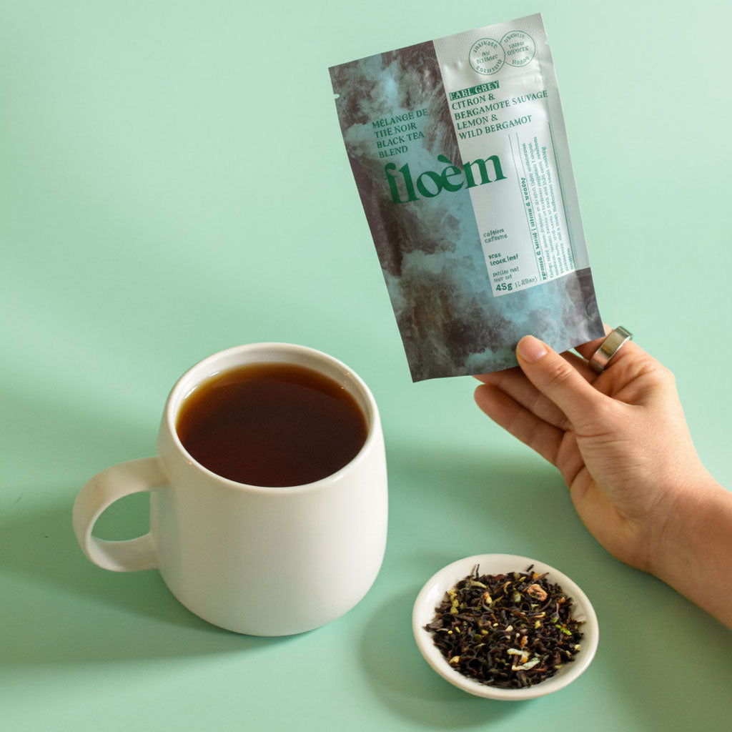 Thé en vrac - Thé noir Earl Grey, Citron & Bergamote sauvage