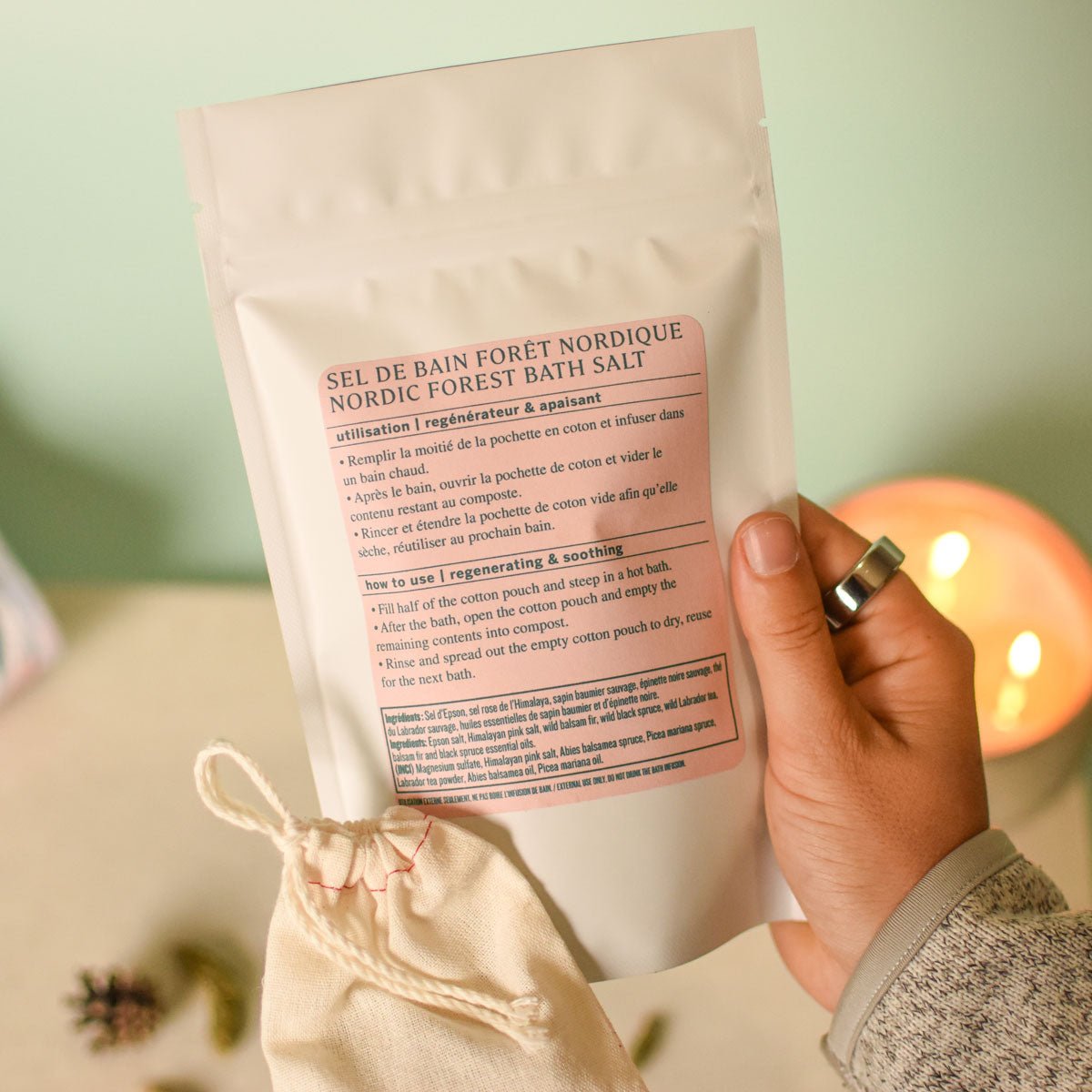 Infusion de bain nordique